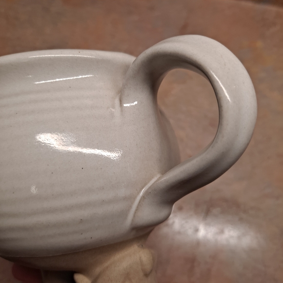 Vintage Muddy Waters Cowboy Boot Ceramic Cup Pottery Mug 5" 1994 - Picture 9 of 11